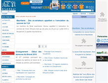 Tablet Screenshot of fr.alakhbar.info
